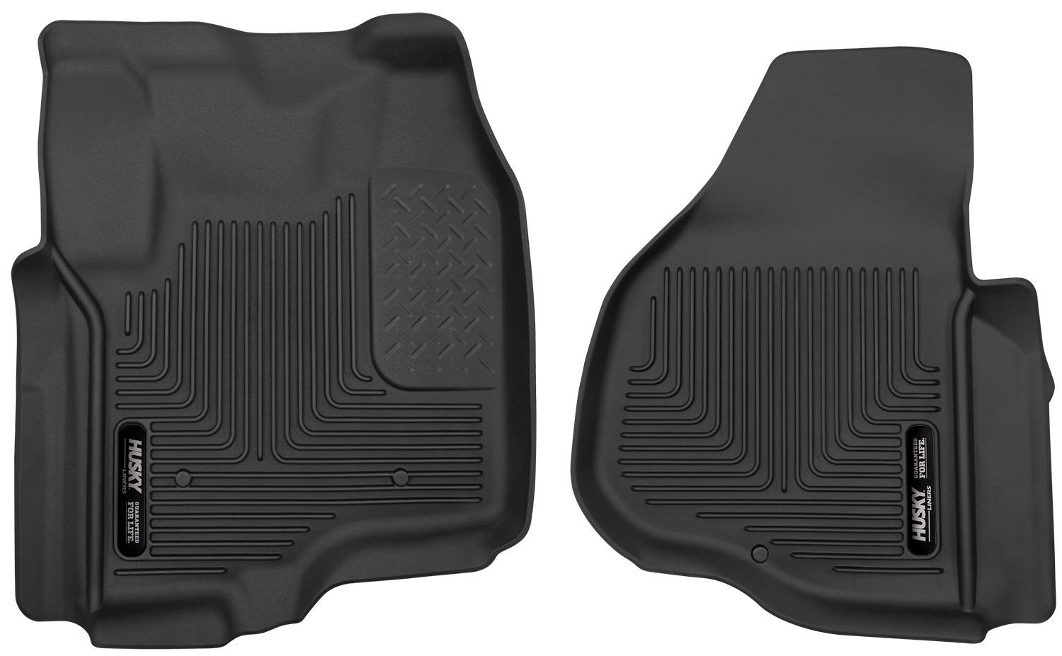 Husky Liners Front Floor Liners (2012-2016 F-350 Super Duty, F-250 Super Duty) - 53321