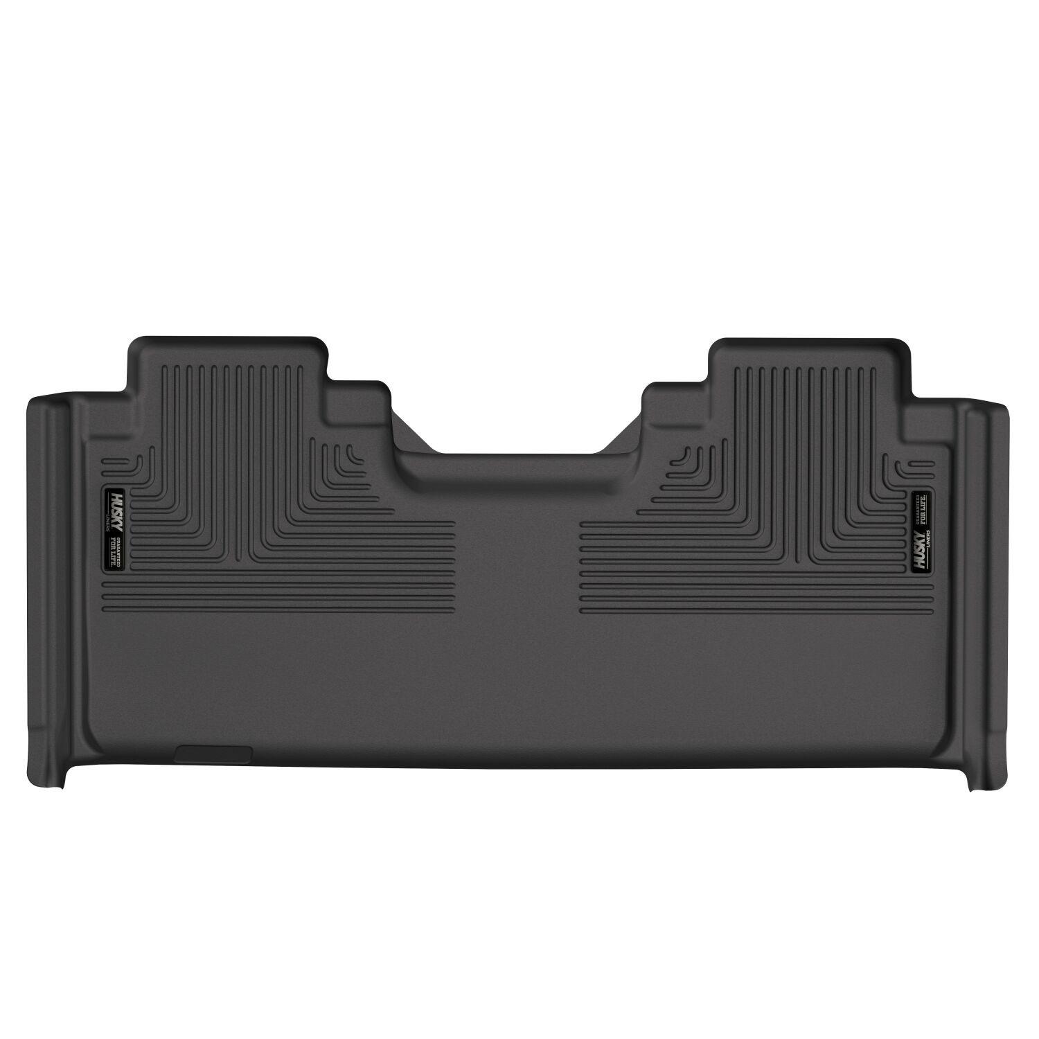 Husky Liners 2Nd Seat Floor Liner (Full Coverage) (2015-2021 F-150, F-250 Super Duty, F-350 Super Duty) - 53451