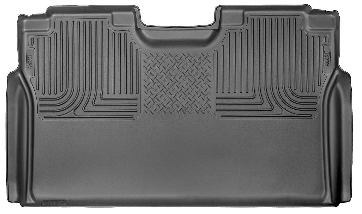 Husky Liners 2Nd Seat Floor Liner (Full Coverage) (2015-2022 F-350 Super Duty, F-250 Super Duty, F-150, F-450 Super Duty) - 19371