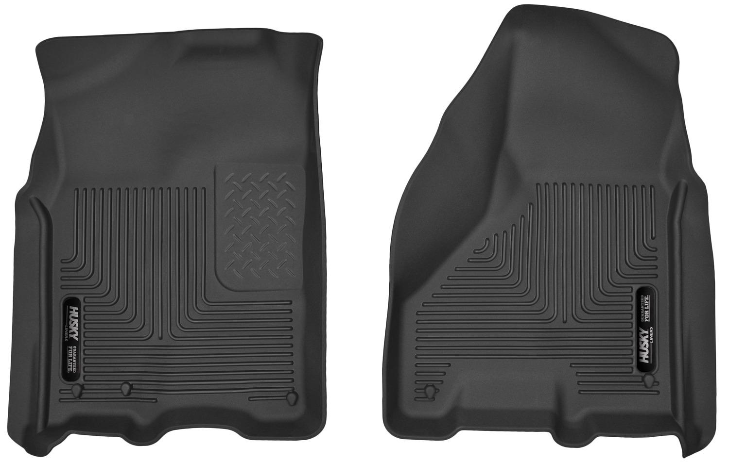 Husky Liners Front Floor Liners (2009-2019 1500, 2500, 3500, Ram 1500, Ram 2500, Ram 3500, 1500 Classic) - 53511