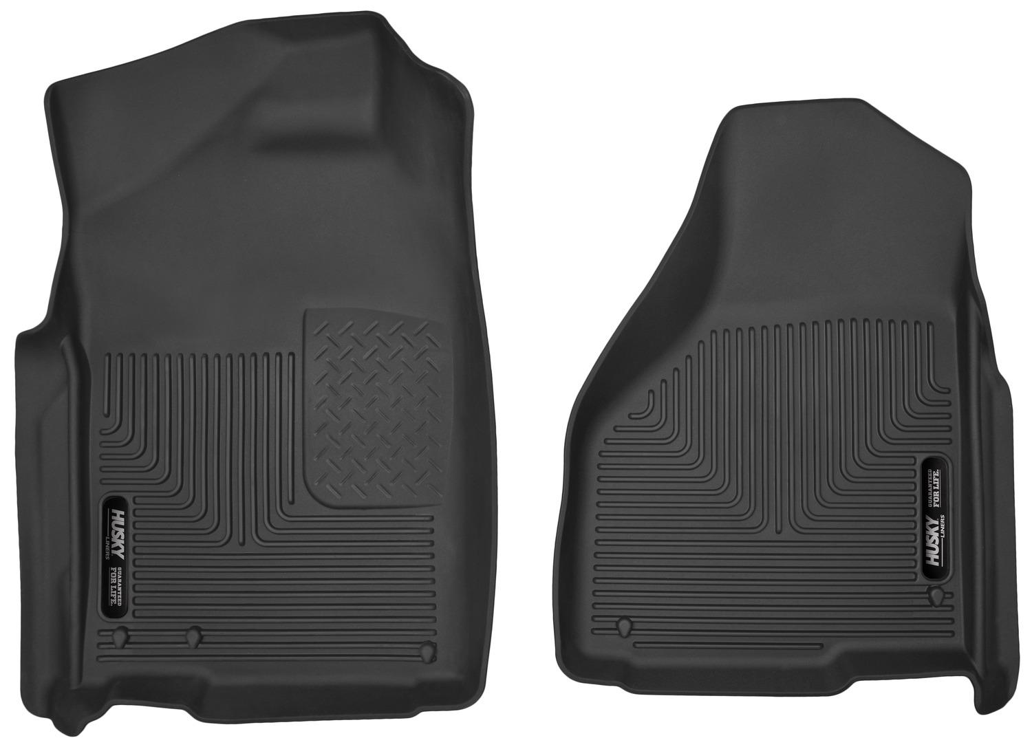 Husky Liners Front Floor Liners (2002-2021 Ram 1500, Ram 2500, Ram 3500, 1500, 2500, 3500, 1500 Classic) - 53521