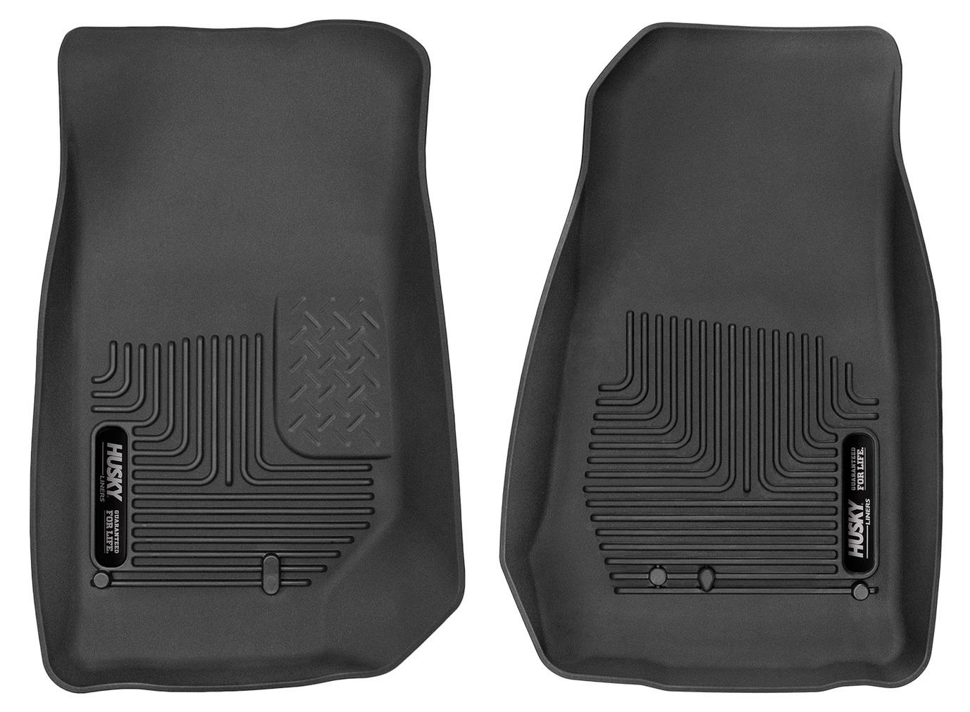 Husky Liners Front Floor Liners (2007-2018 Wrangler, Wrangler JK) - 53571