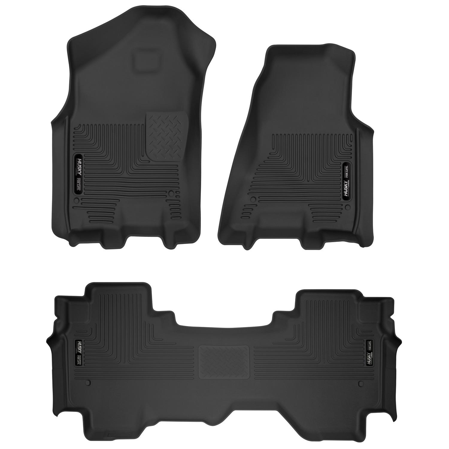Husky Liners Front & 2Nd Seat Floor Liners (2019-2020 1500) - 53698