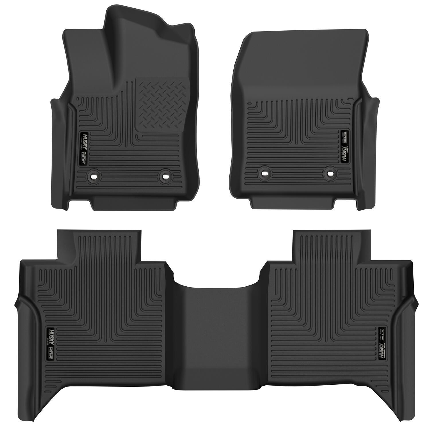 Husky Liners Front &Amp; 2Nd Seat Floor Liners (2022-2024 Tundra) - 53798