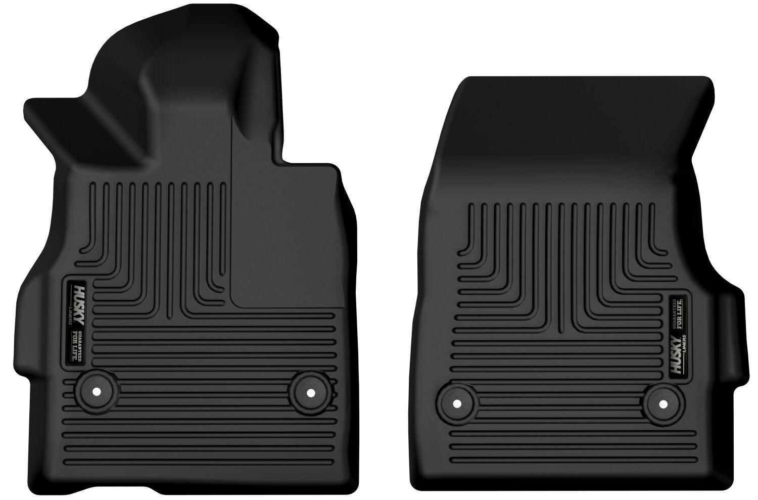 Husky Liners X-Act Contour - Front Floor Liners; X-Act Contour - Front Floor Liners (2020-2025 Corvette) - 54541