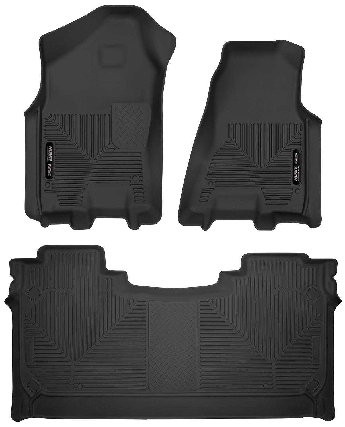 Husky Liners Front & 2Nd Seat Floor Liners (2019-2021 1500) - 54608