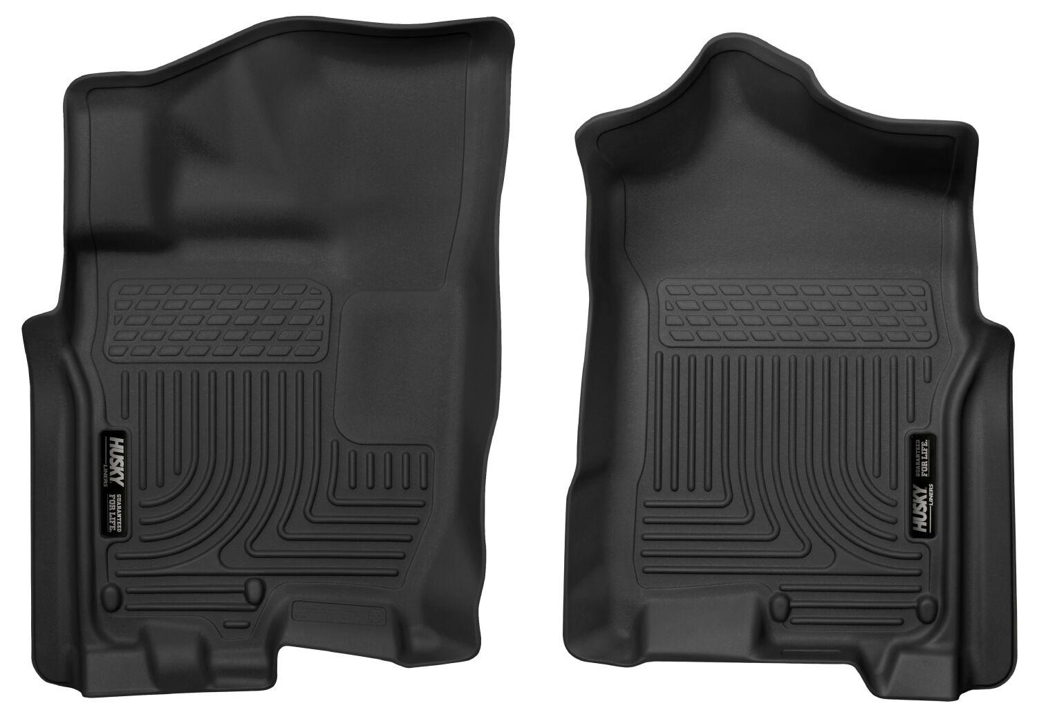 Husky Liners Front Floor Liners (2016-2021 Titan XD, Titan) - 55451