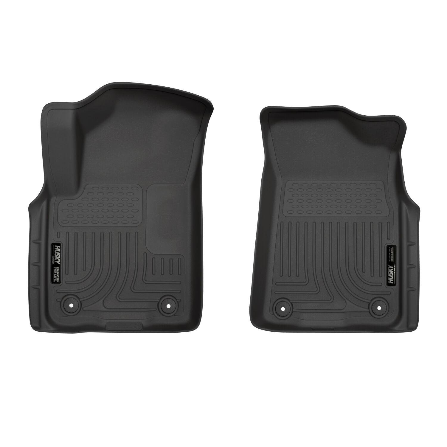 Husky Liners Front Floor Liners (2019-2021 QX80, Armada) - 55671