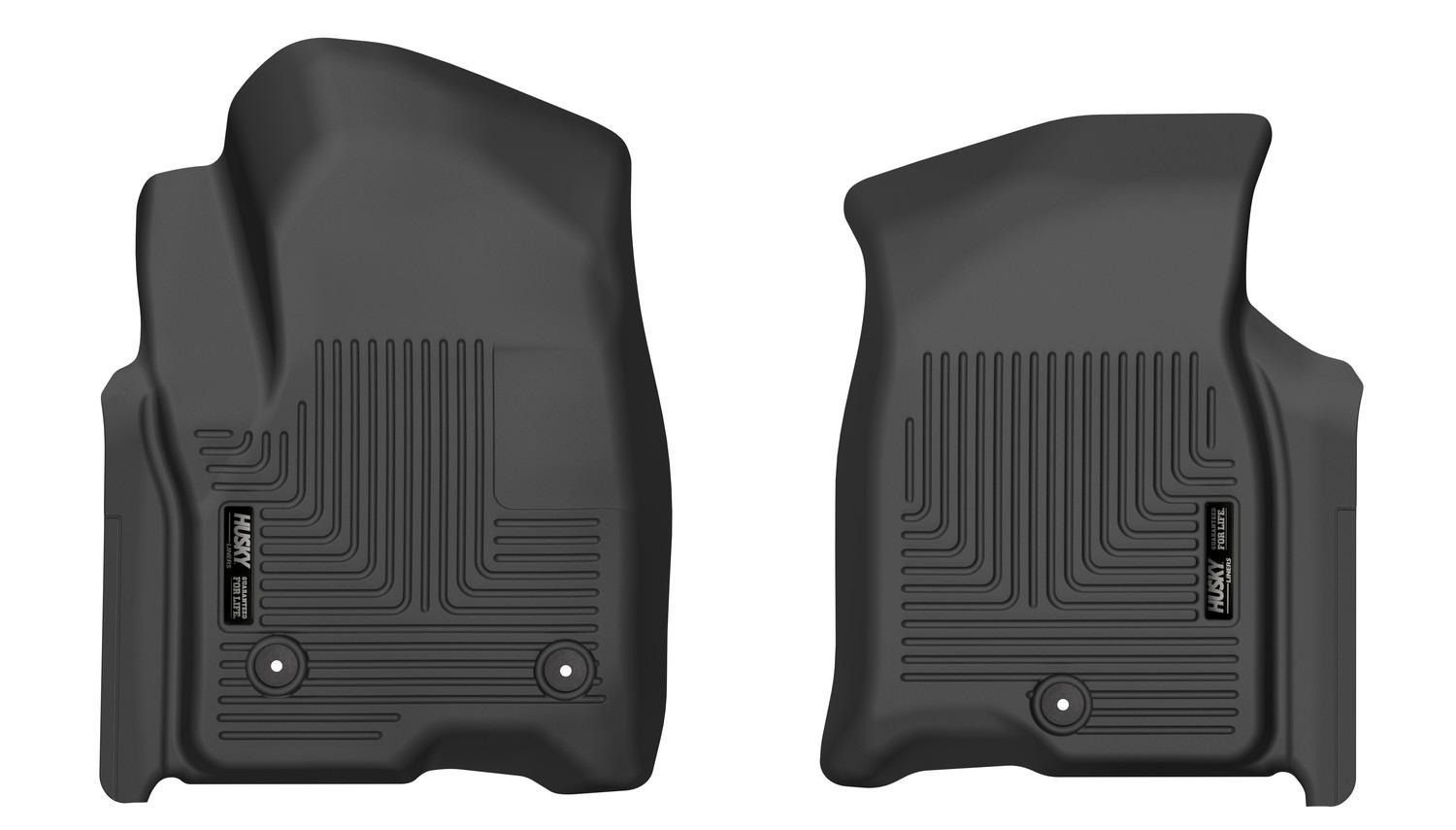 Husky Liners Front Floor Liners (2021-2022 Suburban, Tahoe, Yukon, Yukon XL) - 55861
