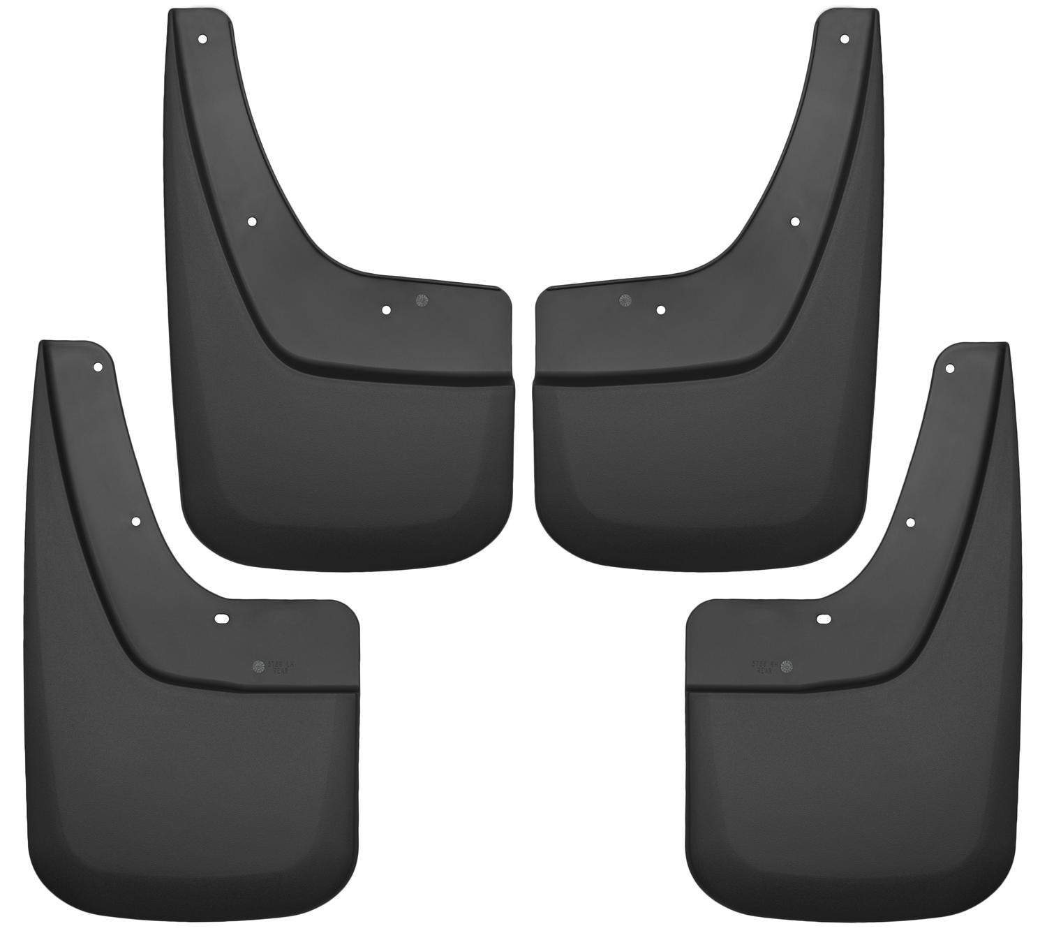 Husky Liners Front And Rear Mud Guard Set (2014-2019 Sierra 1500, Sierra 2500 HD, Sierra 3500 HD, Sierra 1500 Limited) - 56896