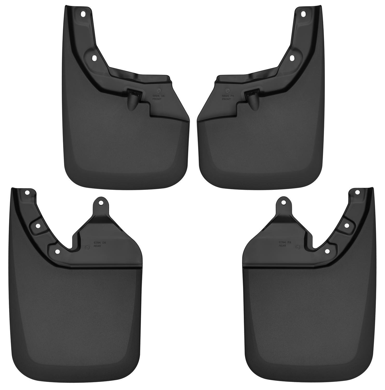 Husky Liners Front And Rear Mud Guard Set (2016-2022 Tacoma) - 56946