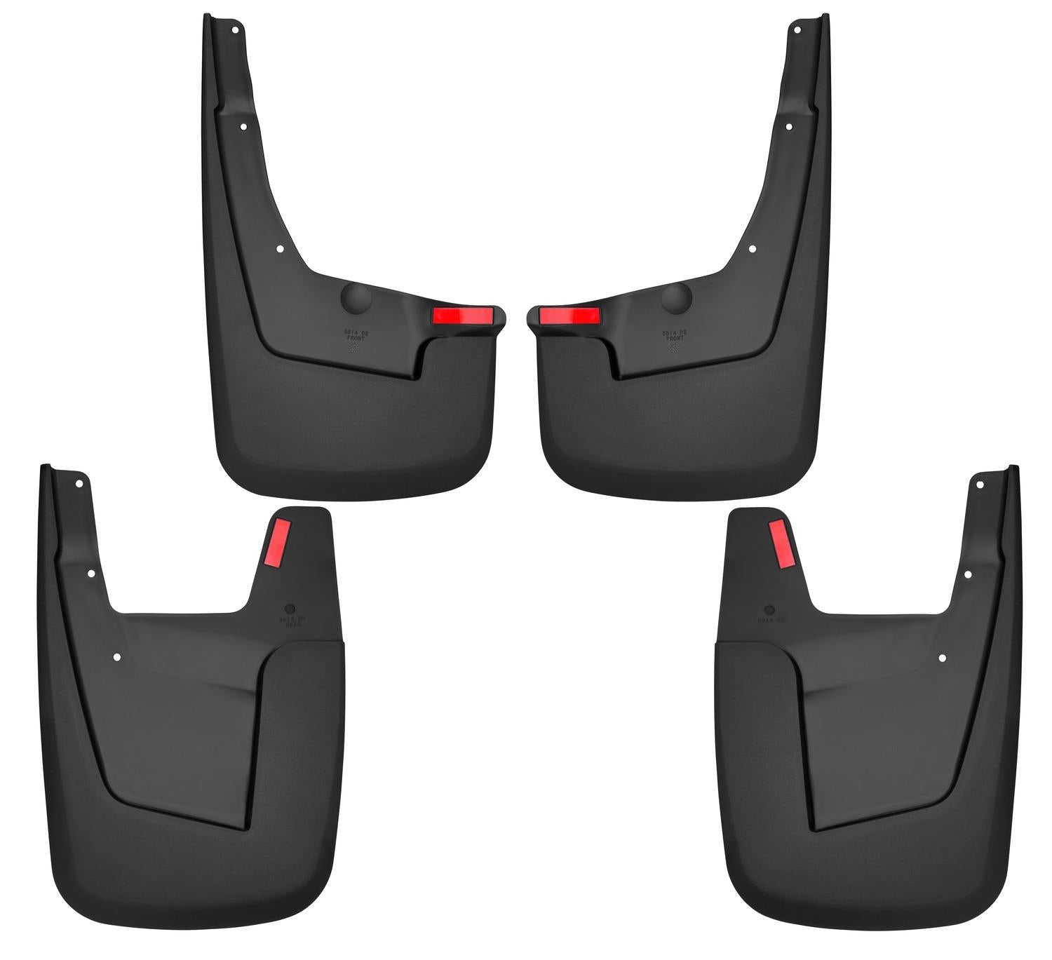 Husky Liners Front And Rear Mud Guard Set (2019-2021 1500) - 58146