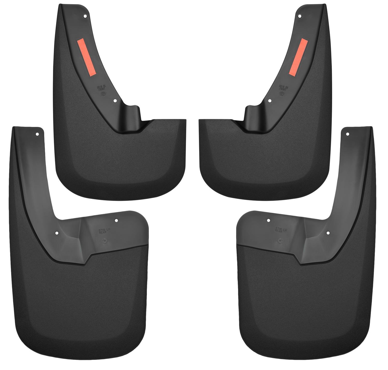 Husky Liners Front And Rear Mud Guard Set (2009-2021 Ram 1500, Ram 2500, Ram 3500, 1500, 2500, 3500, 1500 Classic) - 58186