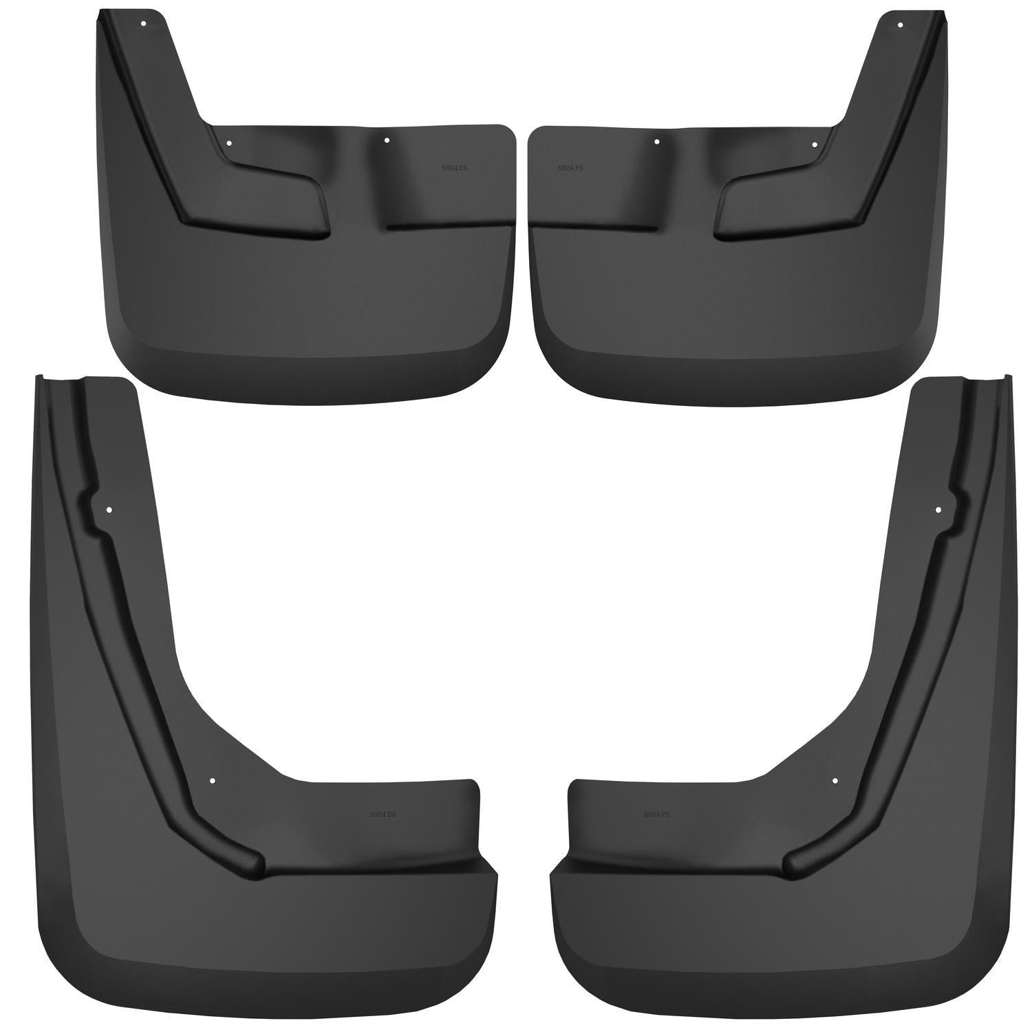 Husky Liners Front And Rear Mud Guard Set (2021-2021 Suburban, Tahoe, Yukon, Yukon XL) - 58246