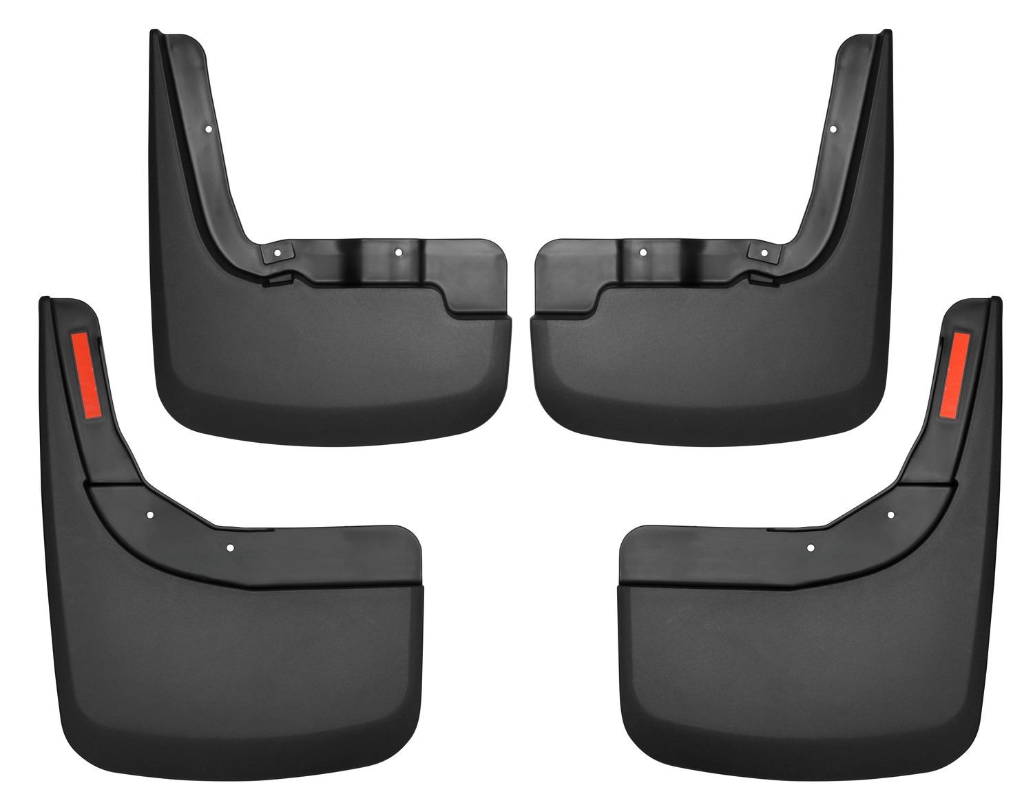 Husky Liners Front And Rear Mud Guard Set (2019-2022 Silverado 1500, Silverado 1500 LTD) - 58266