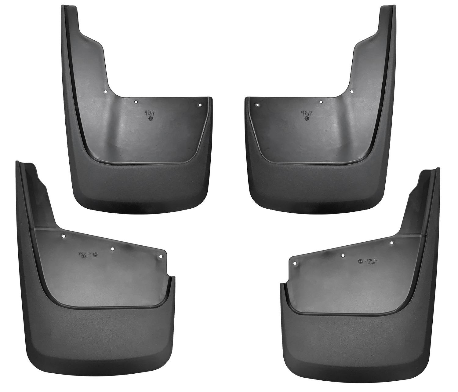 Husky Liners Front And Rear Mud Guard Set (2020-2022 Silverado 2500 HD, Silverado 3500 HD) - 58286