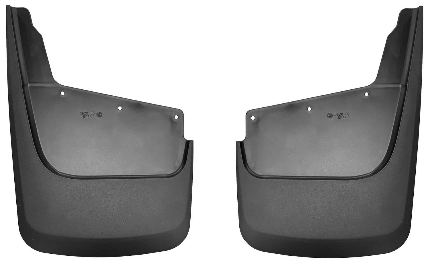 Husky Liners Rear Mud Guards (2020-2022 Silverado 2500 HD, Silverado 3500 HD) - 59281