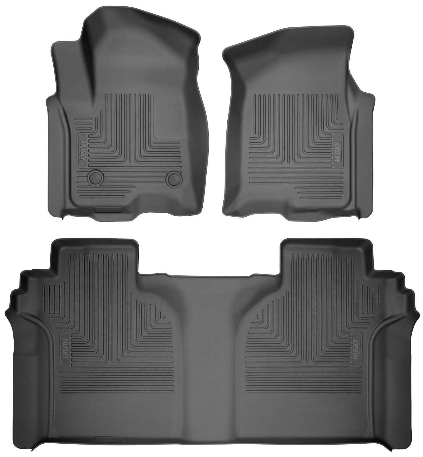 Husky Liners Front & 2Nd Seat Floor Liners (2015-2021 F-150) - 94041