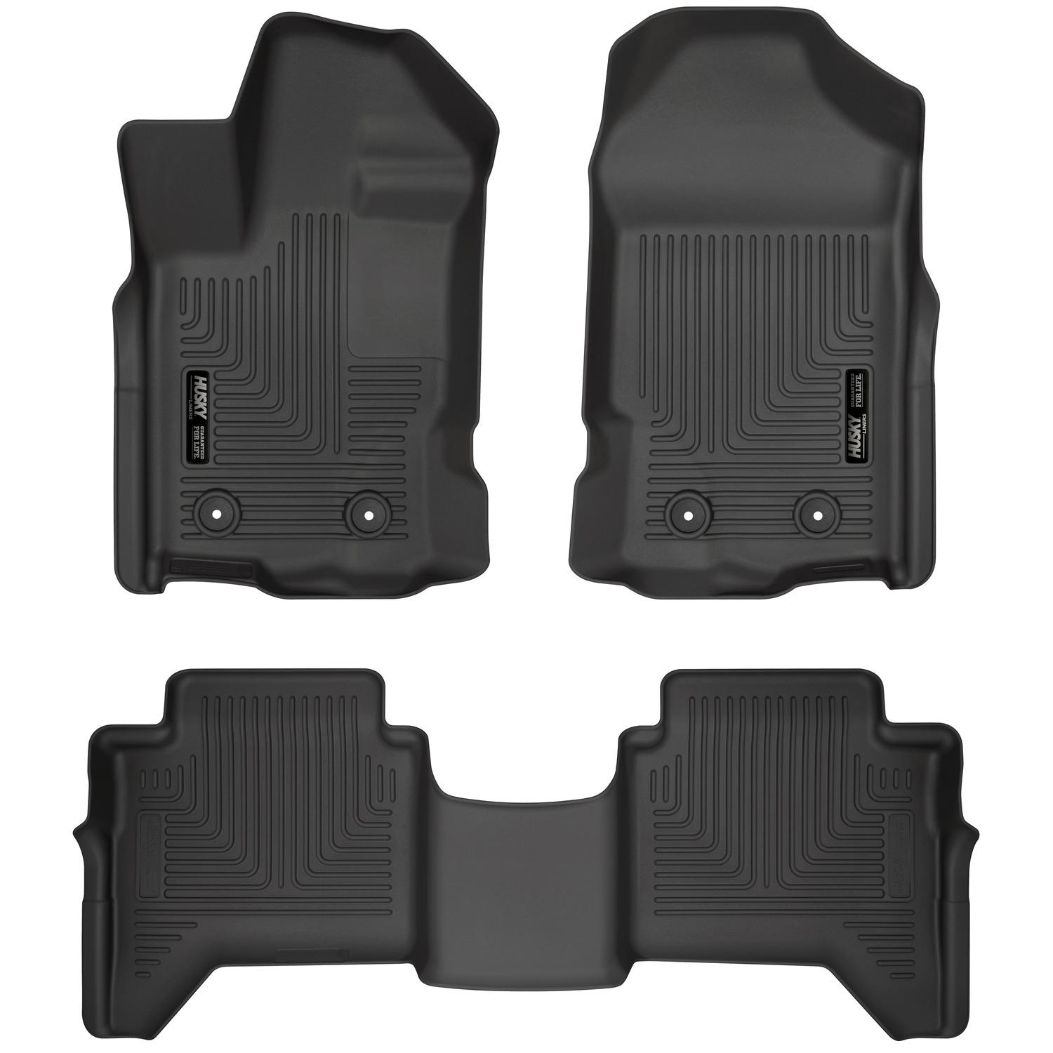 Husky Liners Front &Amp; 2Nd Seat Floor Liners (2024 Tacoma) - 94271
