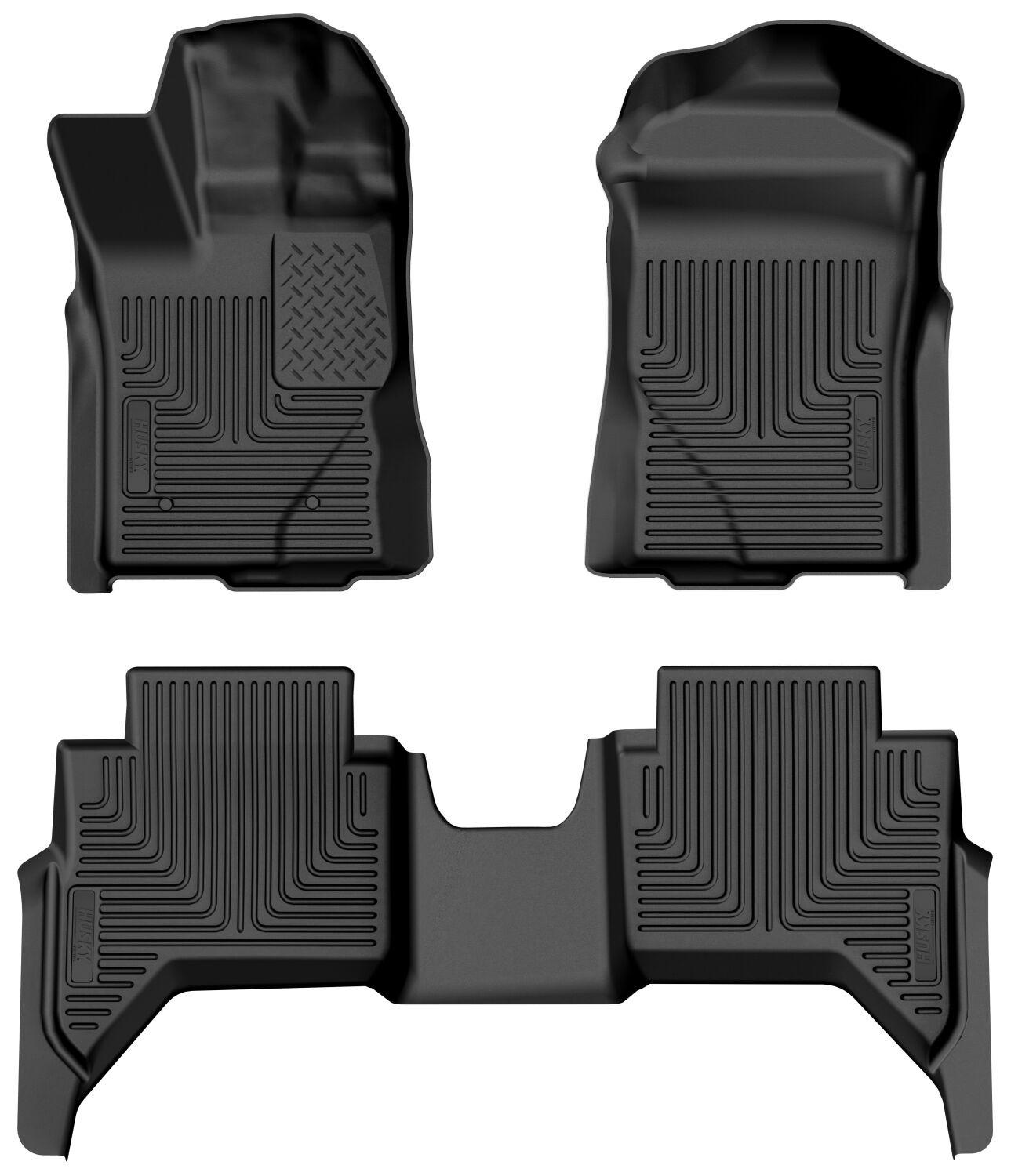 Husky Liners Front &Amp; 2Nd Seat Floor Liners (2024 Ranger) - 94171