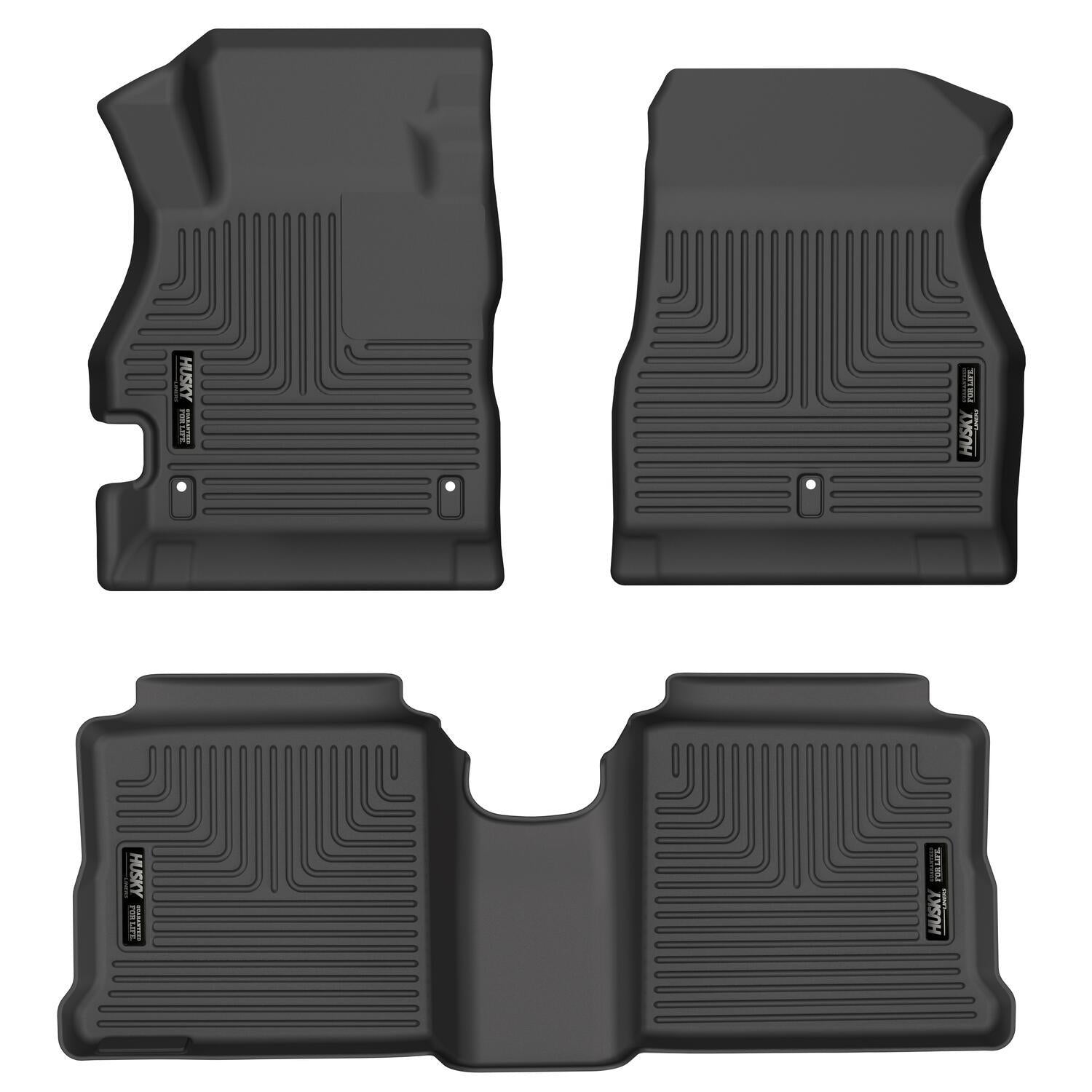 Husky Liners Front &Amp; 2Nd Seat Floor Liners (2020-2024 Versa) - 95041