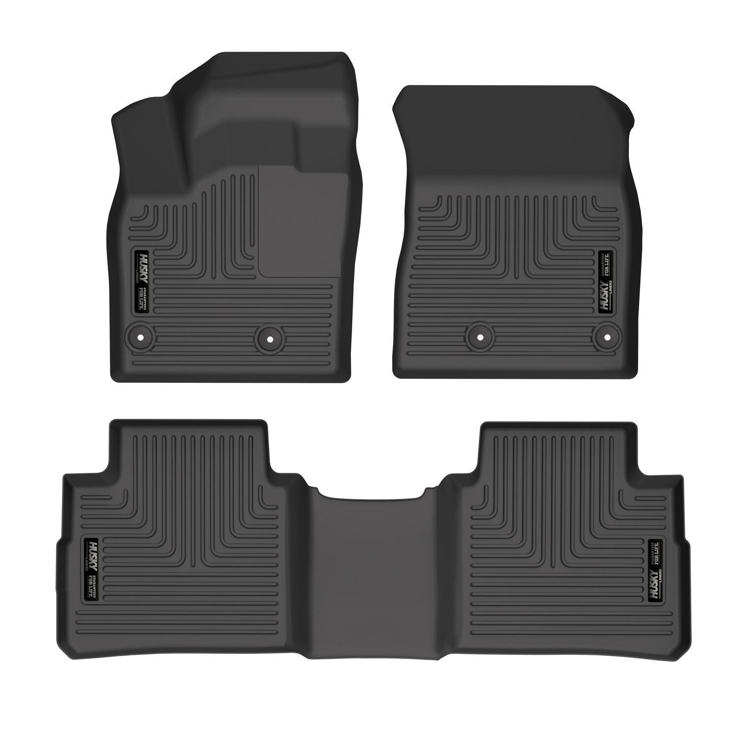 Husky Liners Front and 2nd Seat Floor Liners (2021-2022 Rogue) - 95081