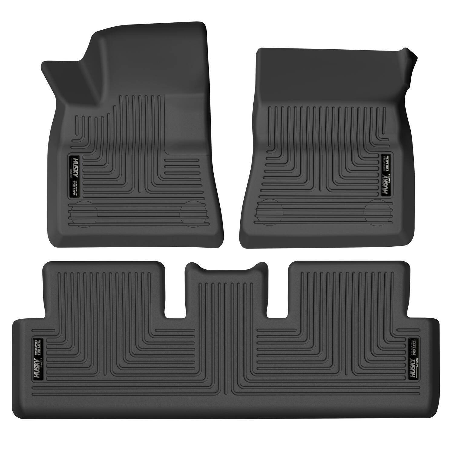 Husky Liners Front & 2Nd Seat Floor Liners (2017-2021 3) - 95091