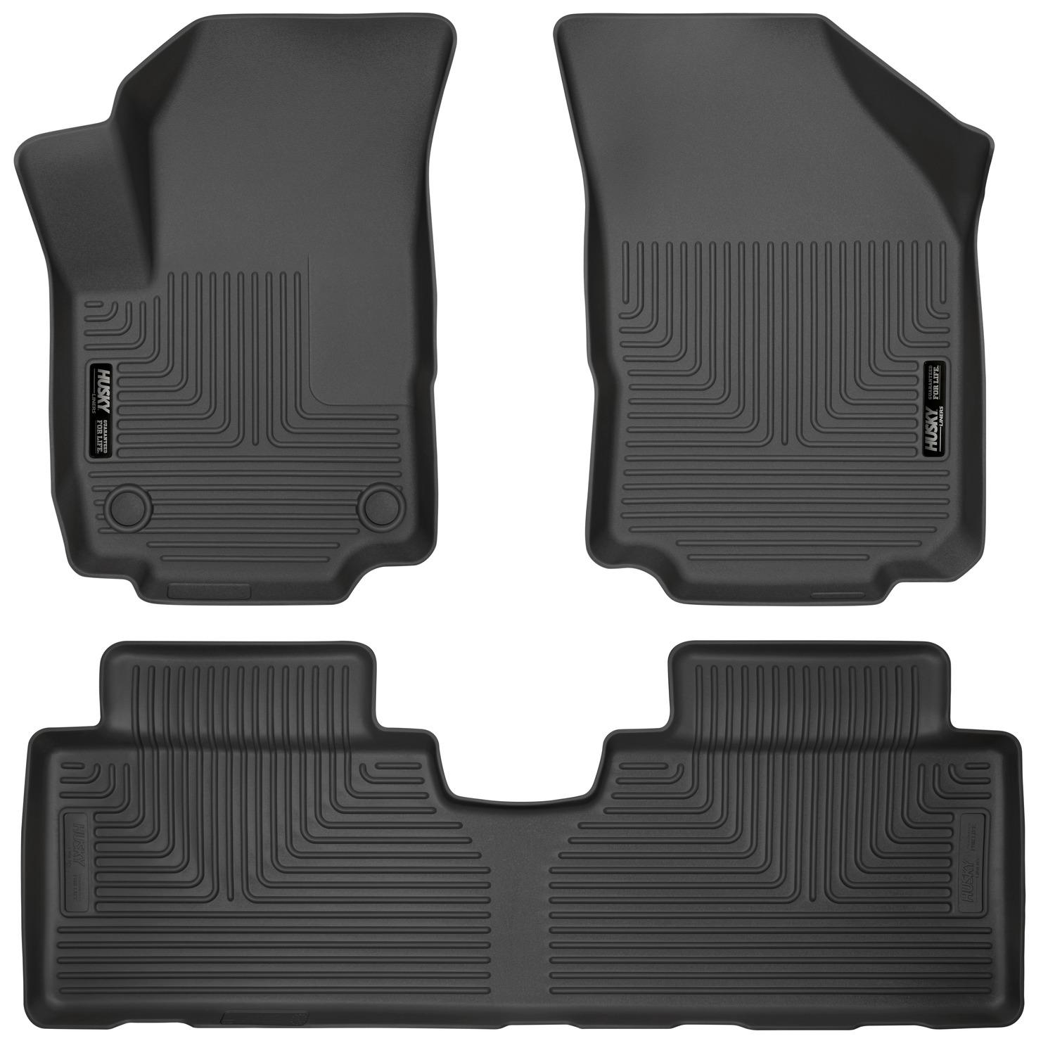 Husky Liners Front & 2Nd Seat Floor Liners (2018-2021 Terrain) - 95151