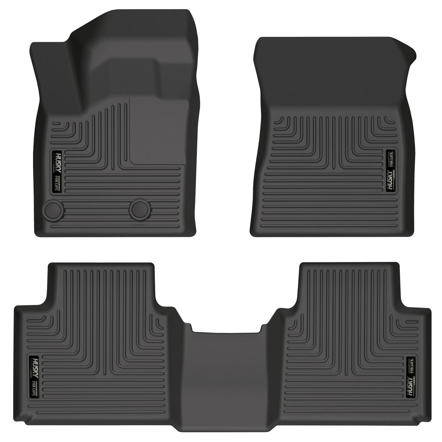 Husky Liners Front &Amp; 2Nd Seat Floor Liners (2022-2024 Outlander) - 95191