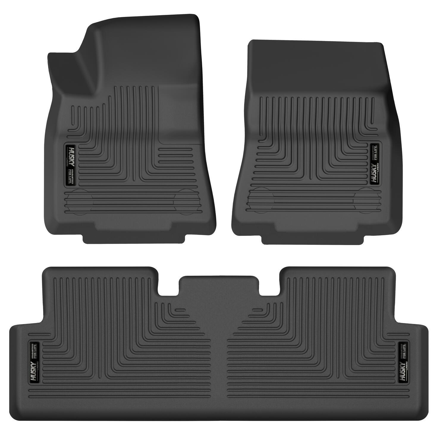 Husky Liners Front &Amp; 2Nd Seat Floor Liners (2020-2024 Y) - 95211