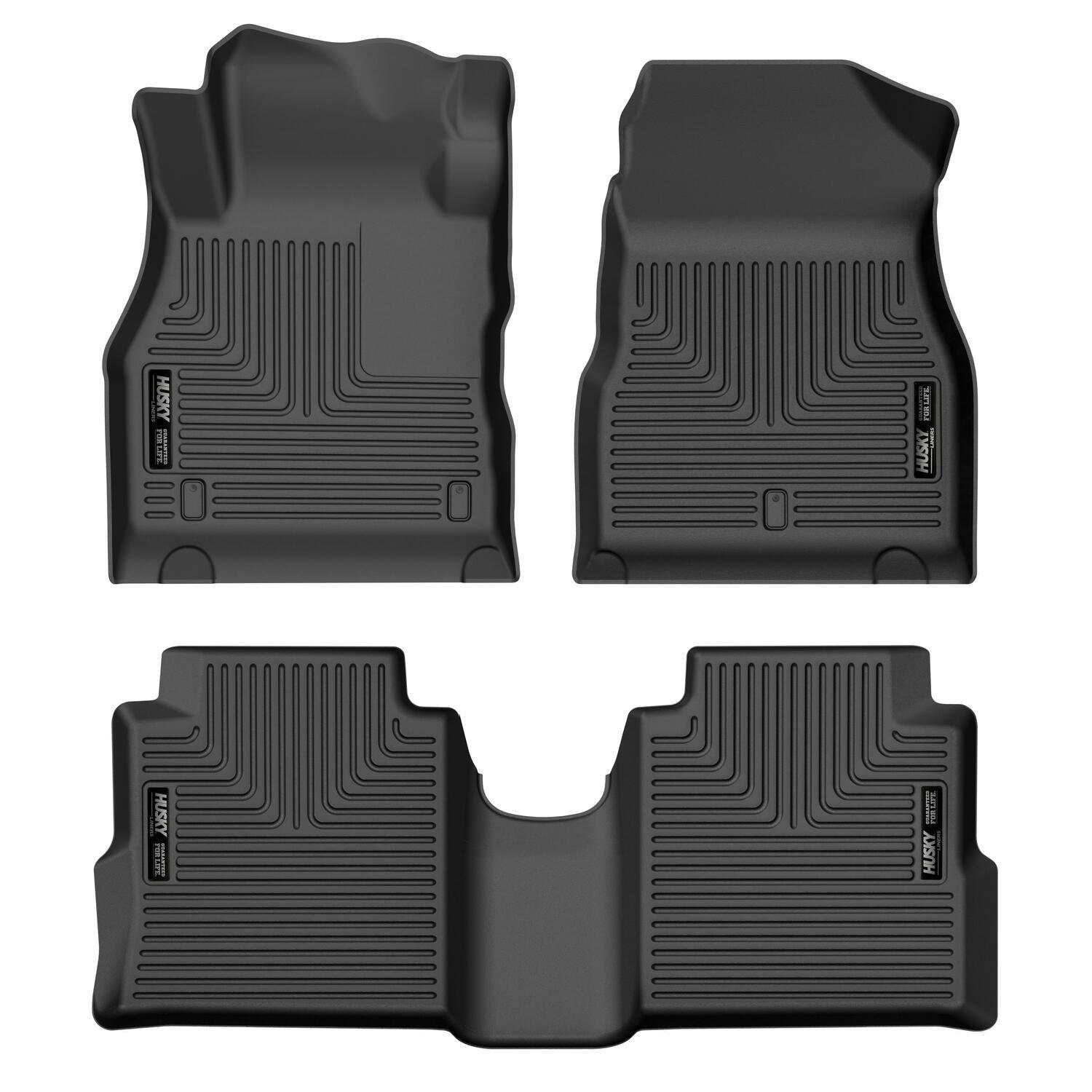 Husky Liners Front &Amp; 2Nd Seat Floor Liners (2018-2024 Kicks) - 95271
