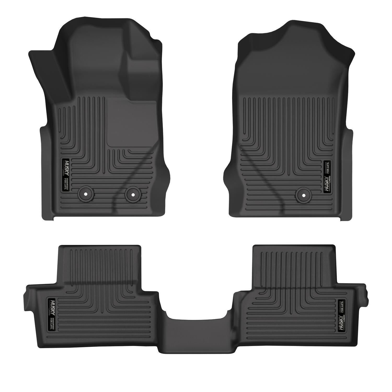 Husky Liners Front & 2Nd Seat Floor Liners (2021-2025 Bronco) - 95311