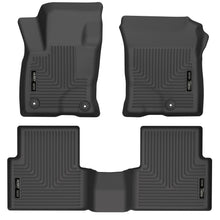 Husky Liners Front and 2nd Seat Floor Liners (2021-2025 Bronco Sport) - 95341