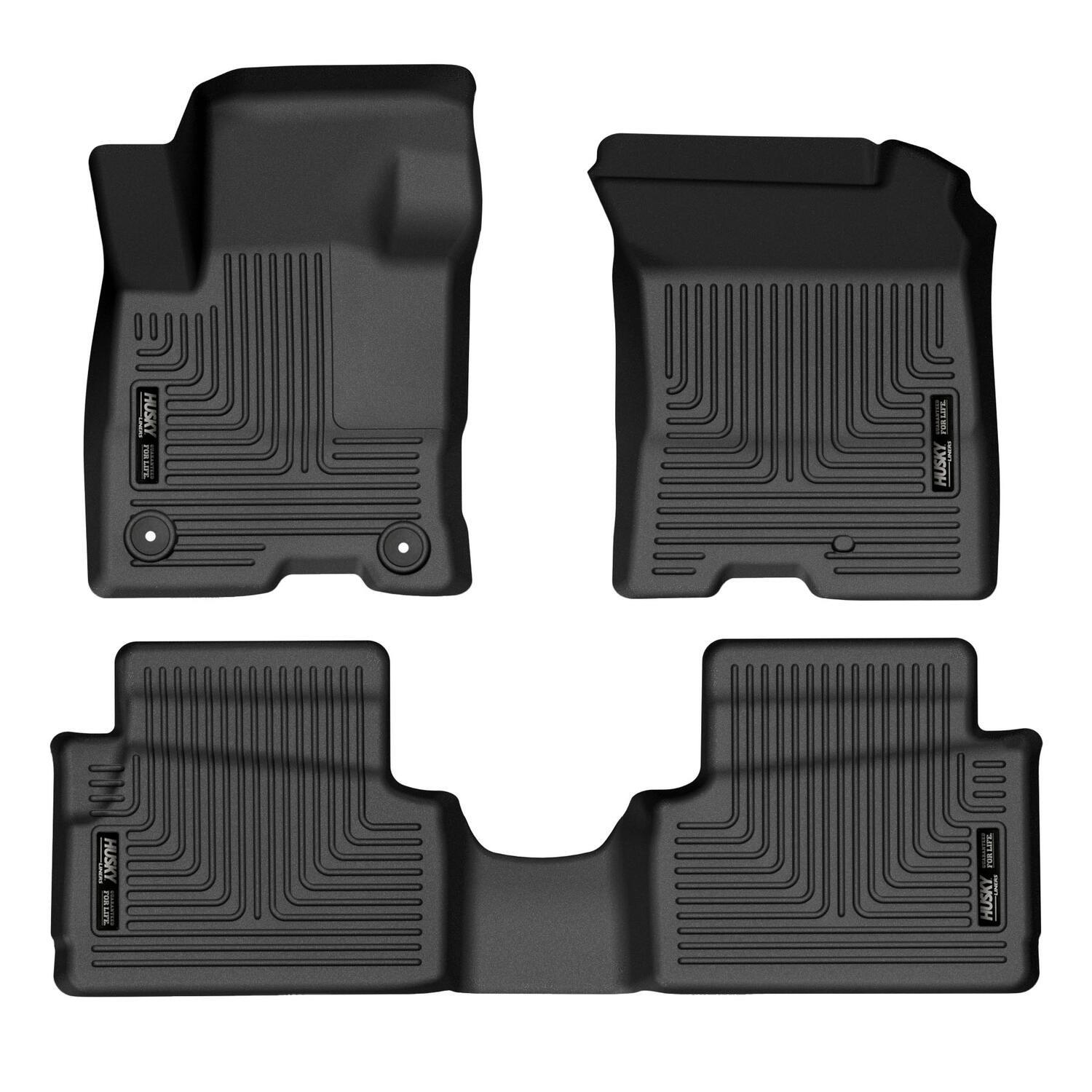 Husky Liners Front &Amp; 2Nd Seat Floor Liners (2022-2024 Maverick) - 95401