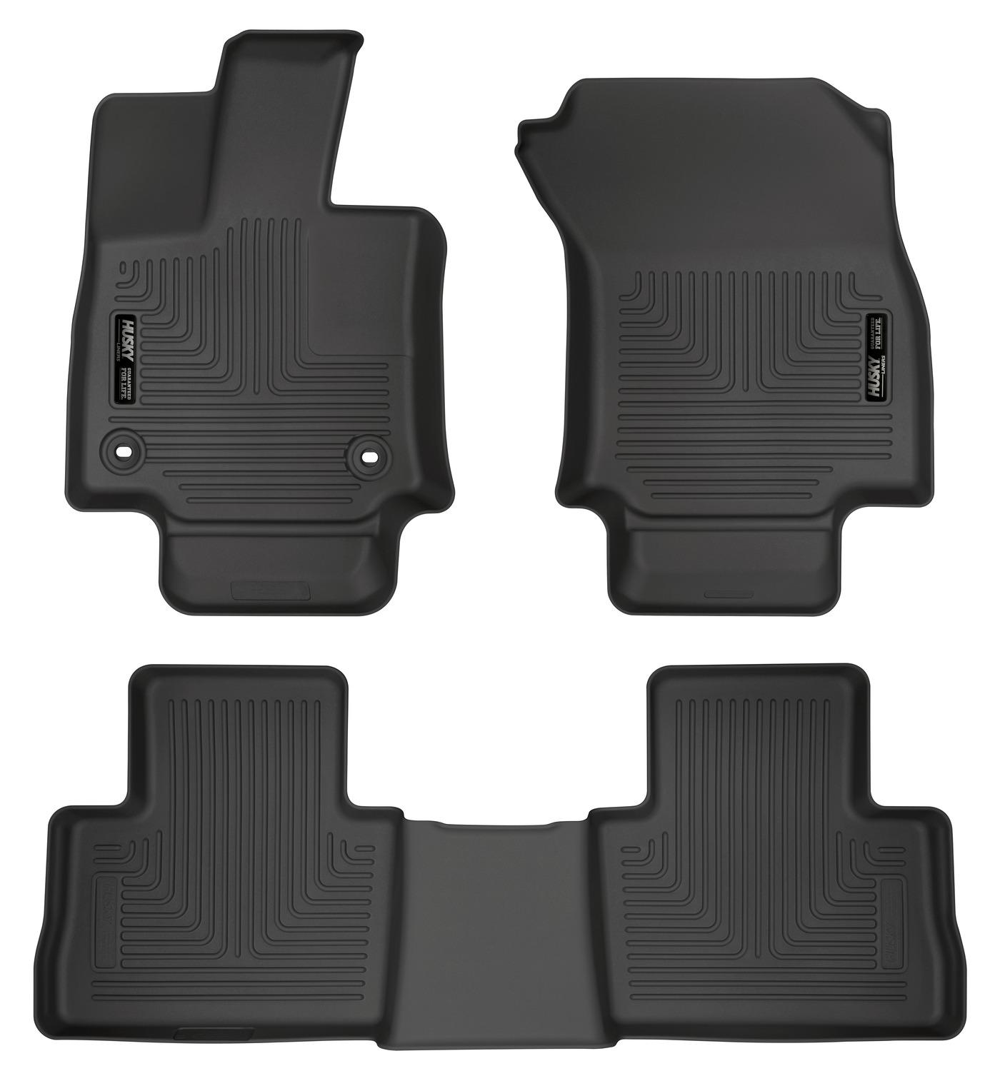 Husky Liners Front & 2Nd Seat Floor Liners (2019-2021 RAV4) - 95501