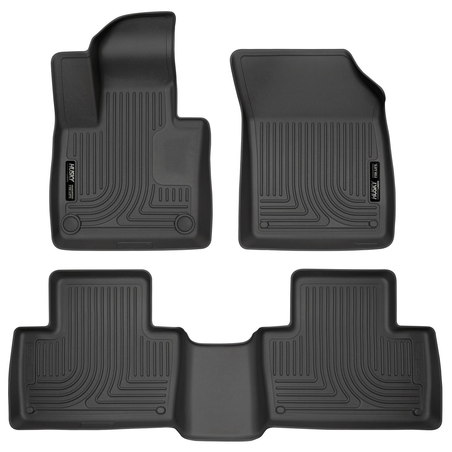 Husky Liners Front & 2Nd Seat Floor Liners (2016-2022 XC90) - 95601