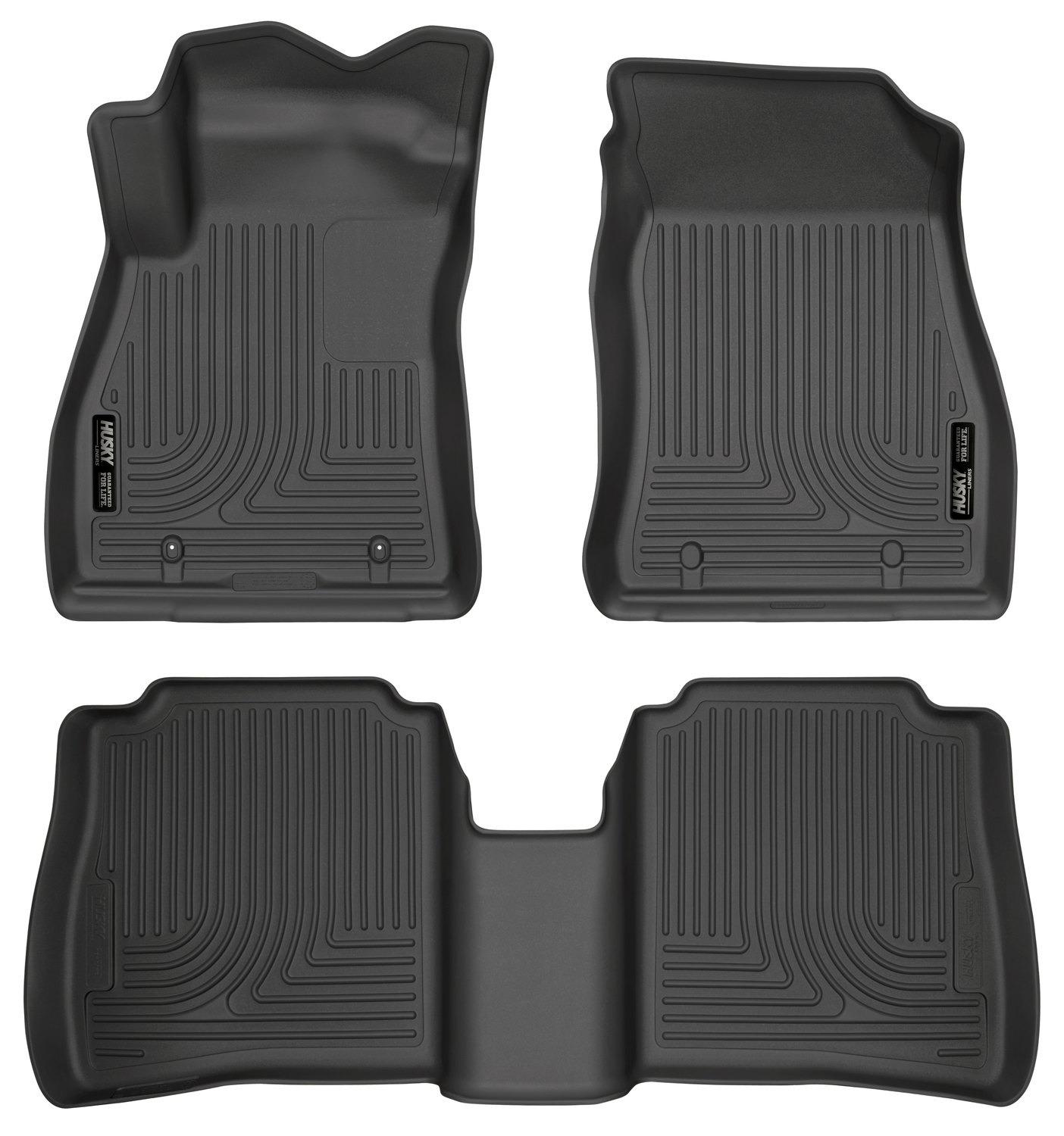 Husky Liners Front & 2Nd Seat Floor Liners (2014-2019 Sentra) - 95631