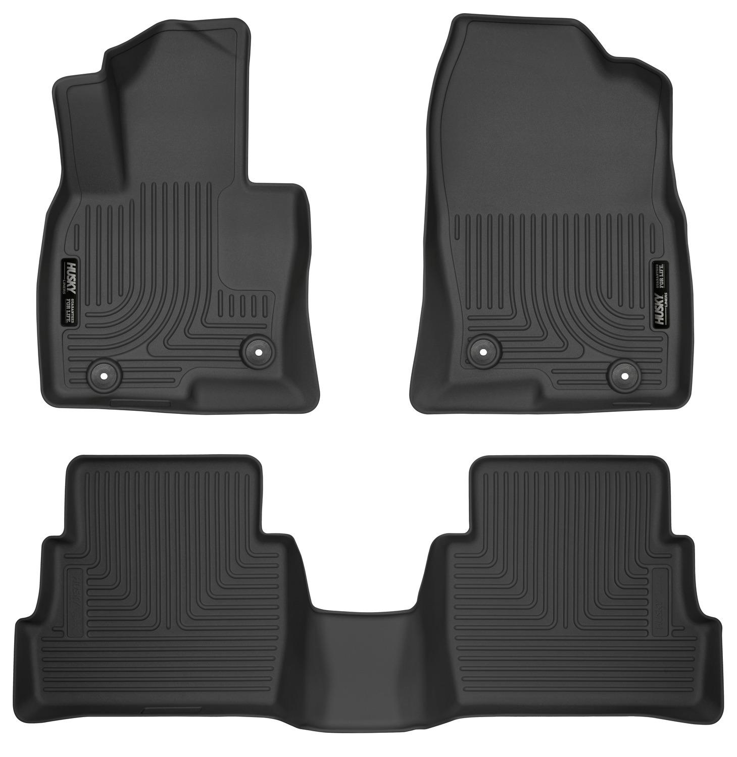 Husky Liners Front & 2Nd Seat Floor Liners (2017-2021 CX-5) - 95641