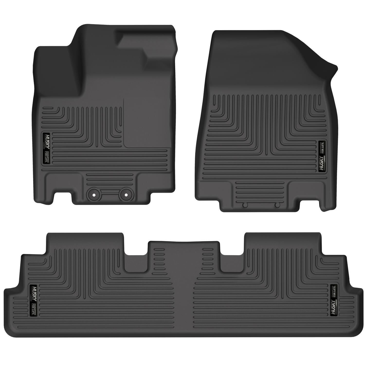 Husky Liners Front &Amp; 2Nd Seat Floor Liners (2022-2024 QX60, Pathfinder) - 95701