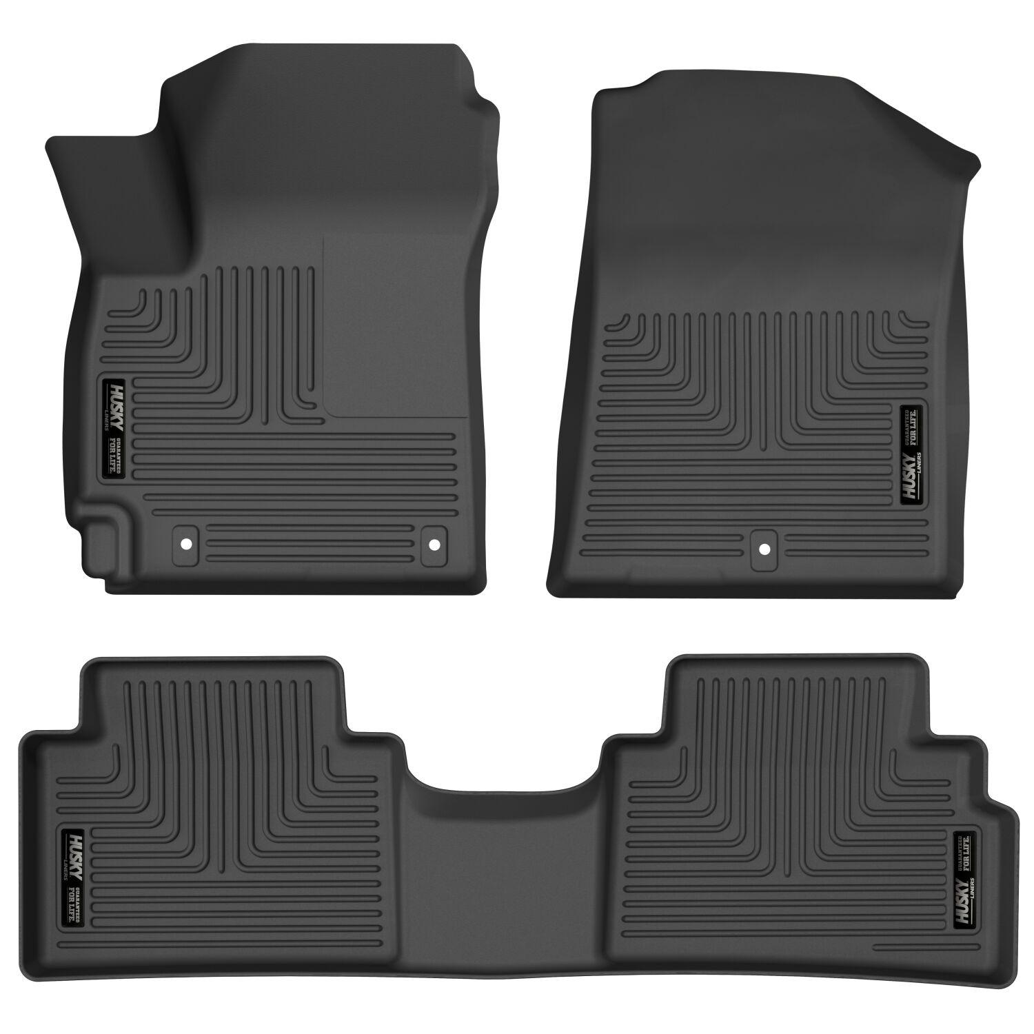 Husky Liners Front & 2Nd Seat Floor Liners (2020-2022 Soul) - 95761