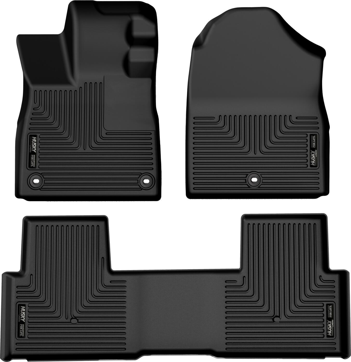 Husky Liners Front &Amp; 2Nd Seat Floor Liners (2023-2025 Pilot) - 95821