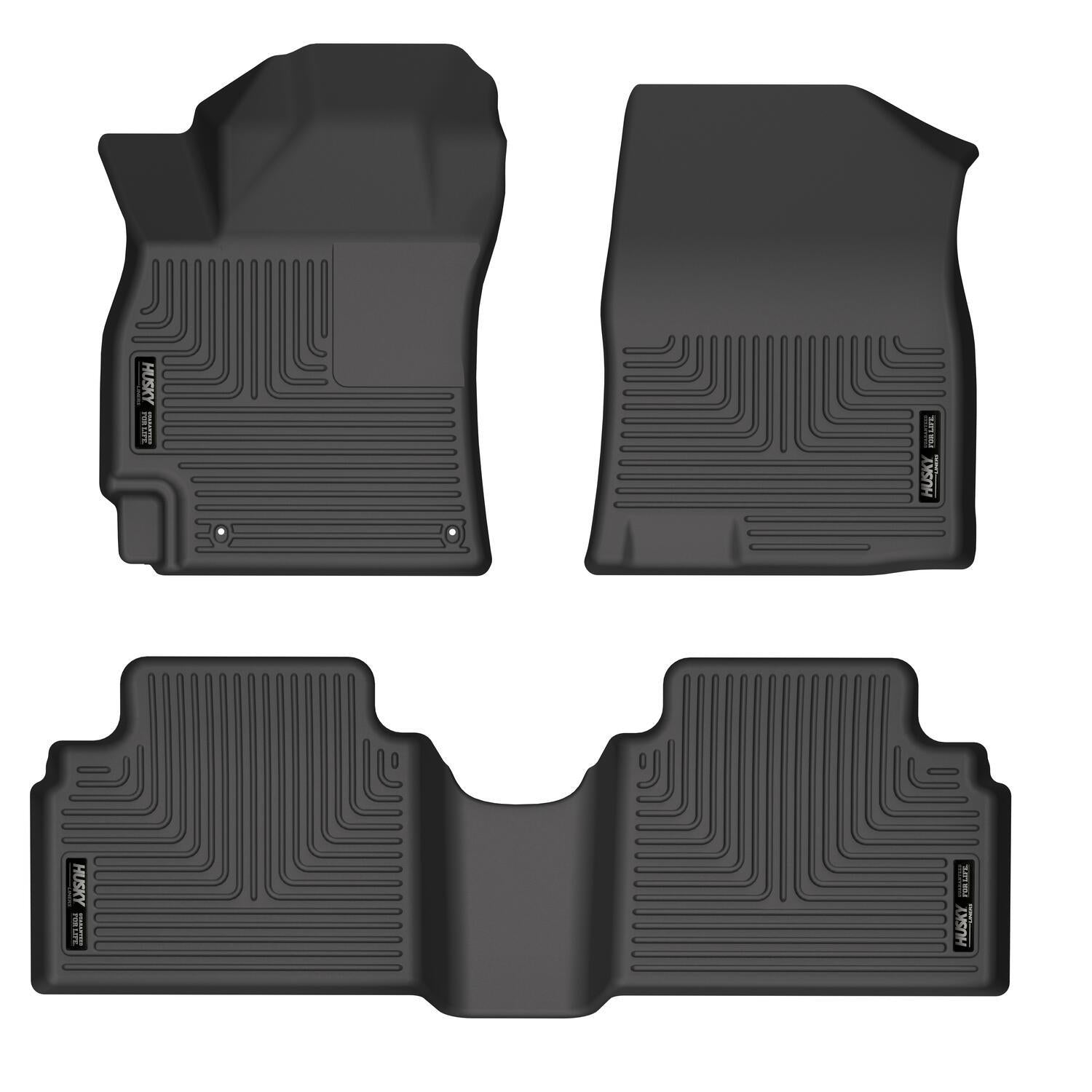 Husky Liners Front and 2nd Seat Floor Liners (2021-2022 Elantra) - 95861