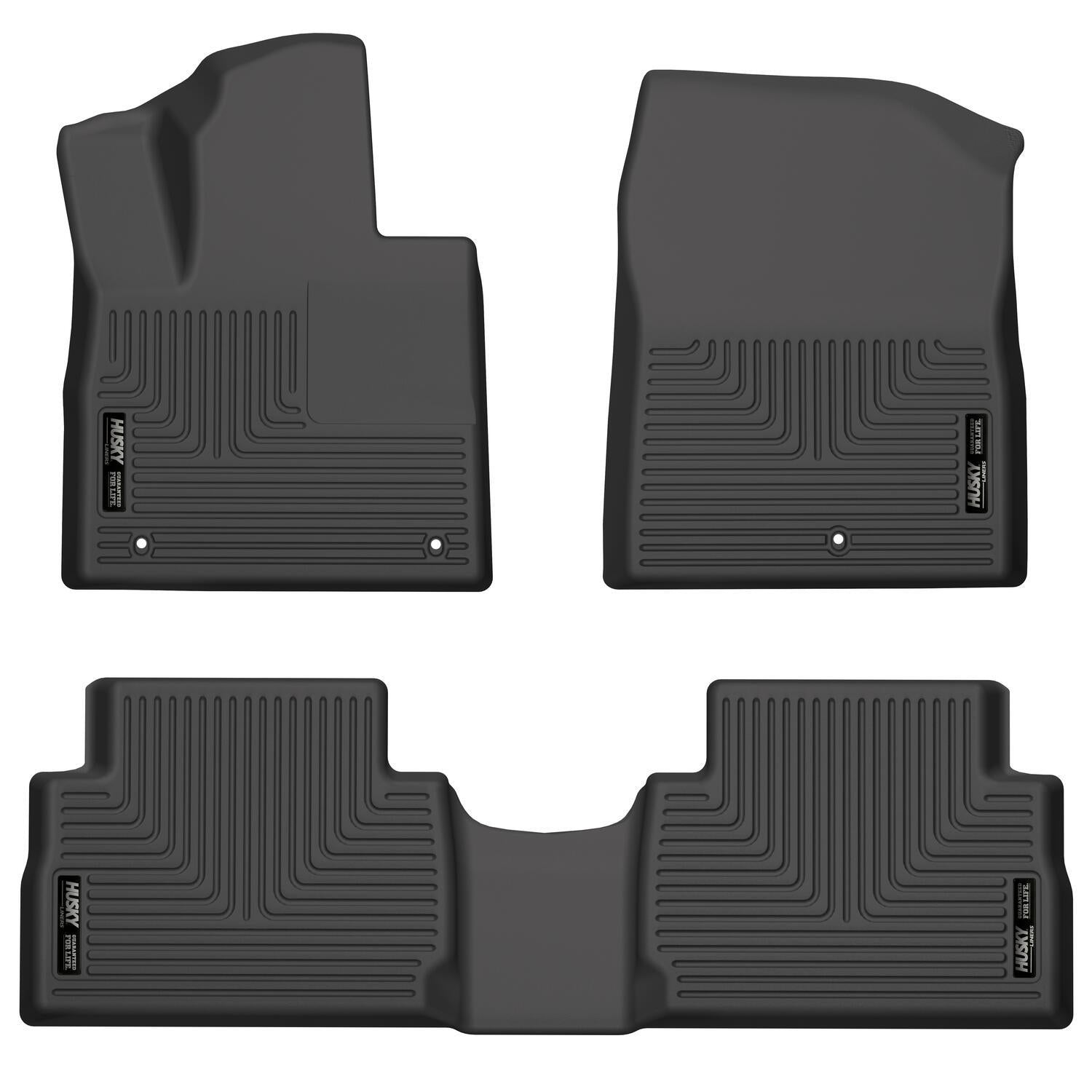 Husky Liners Front and 2nd Seat Floor Liners (2021-2022 Santa Fe) - 95881