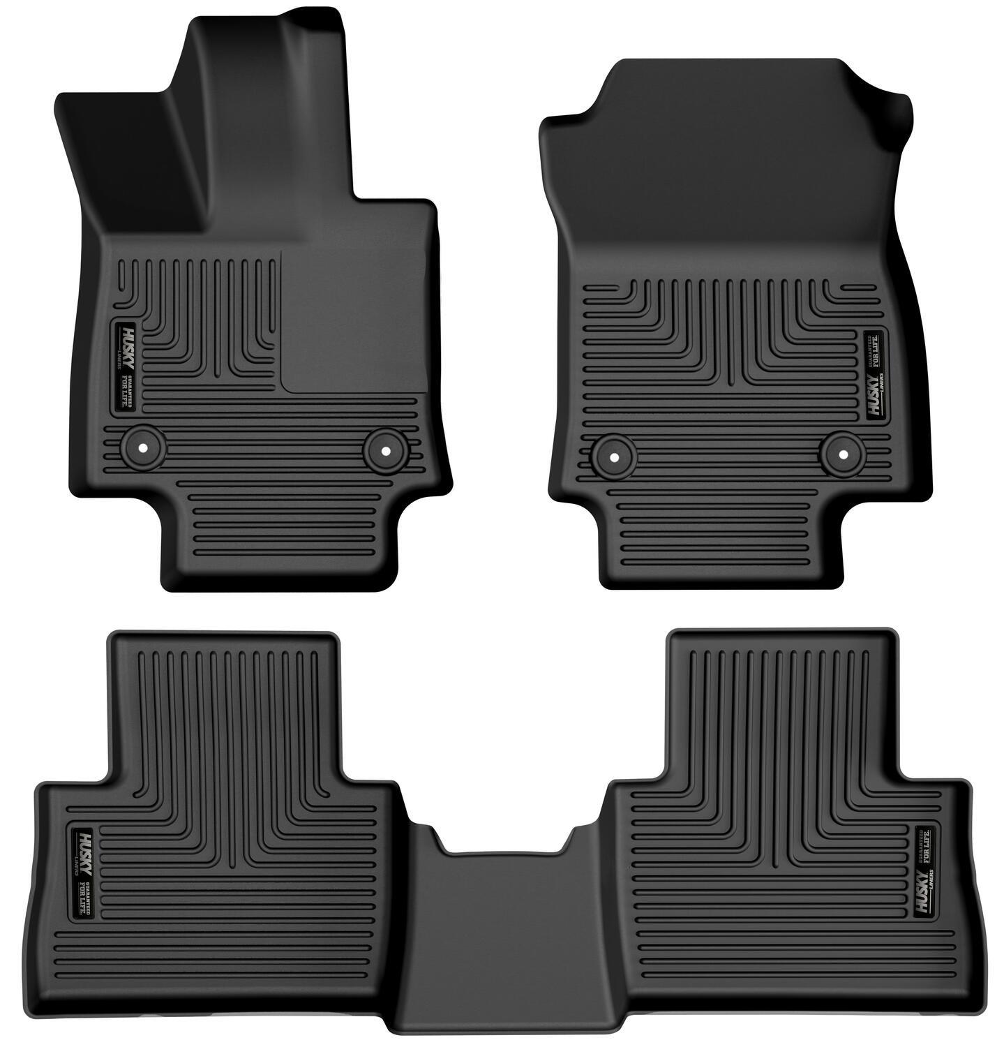 Husky Liners Front &Amp; 2Nd Seat Floor Liners (2022-2024 NX250, NX350) - 95901