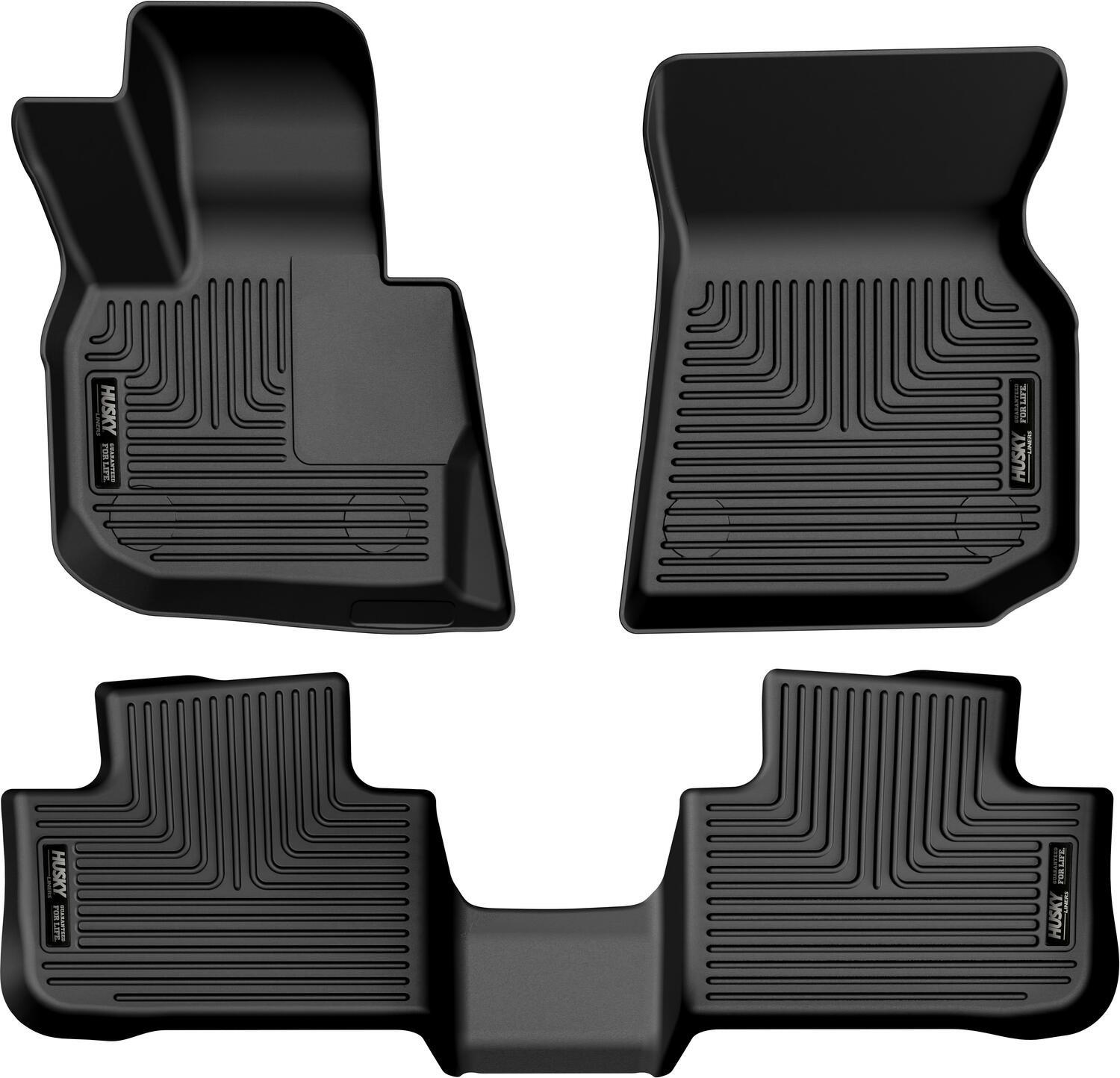 Husky Liners Front &Amp; 2Nd Seat Floor Liners (2018-2024 X3, X4) - 95911
