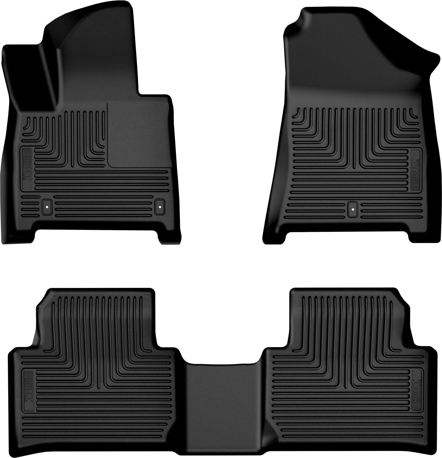 Husky Liners Front &Amp; 2Nd Seat Floor Liners (2024 Santa Fe) - 95961