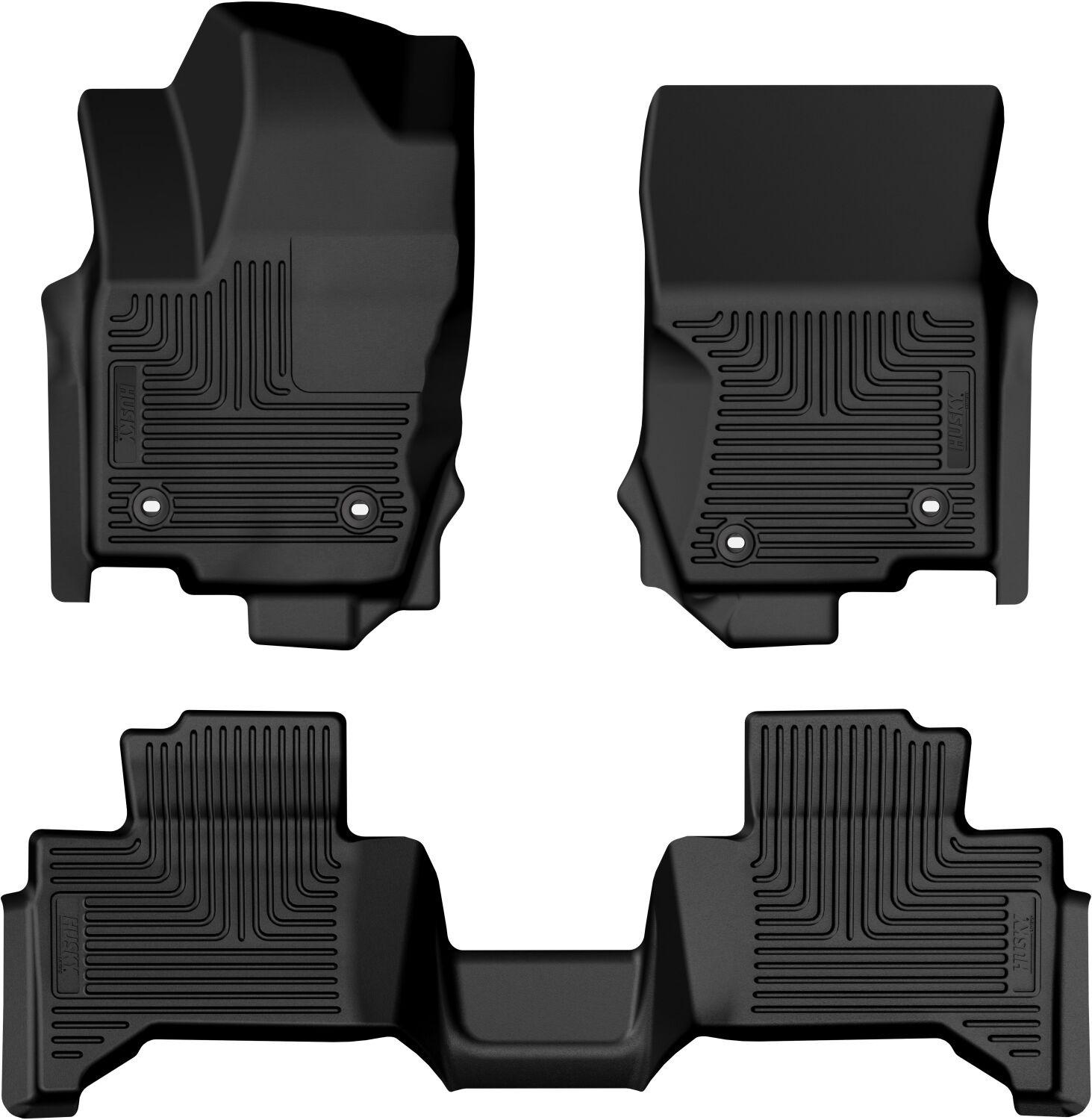 Husky Liners Front &Amp; 2Nd Seat Floor Liners (2024 GX550, Land Cruiser) - 95971