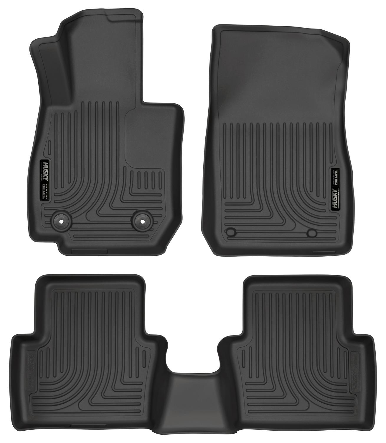 Husky Liners Front & 2Nd Seat Floor Liners (2016-2019 CX-3) - 96701