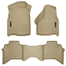 Husky Liners Front & 2Nd Seat Floor Liners (2002-2009 Ram 1500, Ram 2500, Ram 3500) - 98033