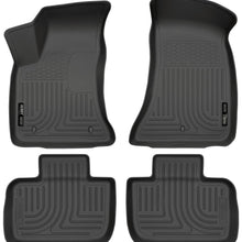 Husky Liners Front & 2Nd Seat Floor Liners (2011-2021 300, Charger) - 98061
